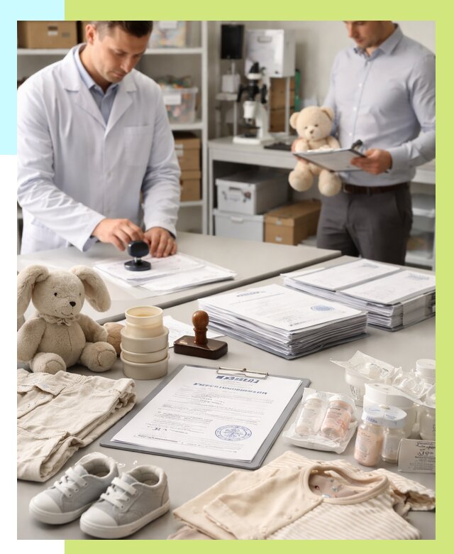 Сертификация детских товаров в Шатуре от 15366 р. | Алешин-Штр