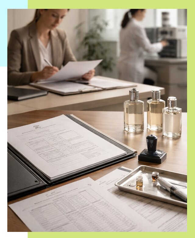 Сертификация парфюмерии в Шатуре от 15366 р. | Алешин-Штр