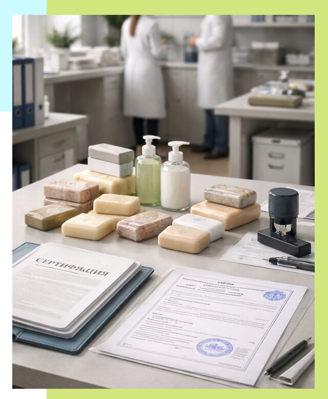 Сертификация мыла и сертификат на мыло в Шатуре от 12293 | Алешин-Штр