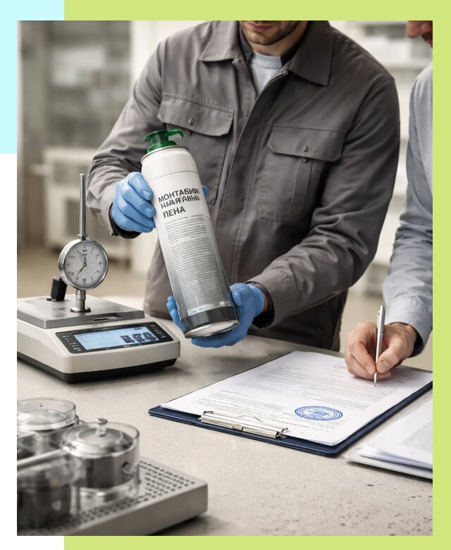 Сертификация монтажной пены в Шатуре от 15366 р. | Алешин-Штр