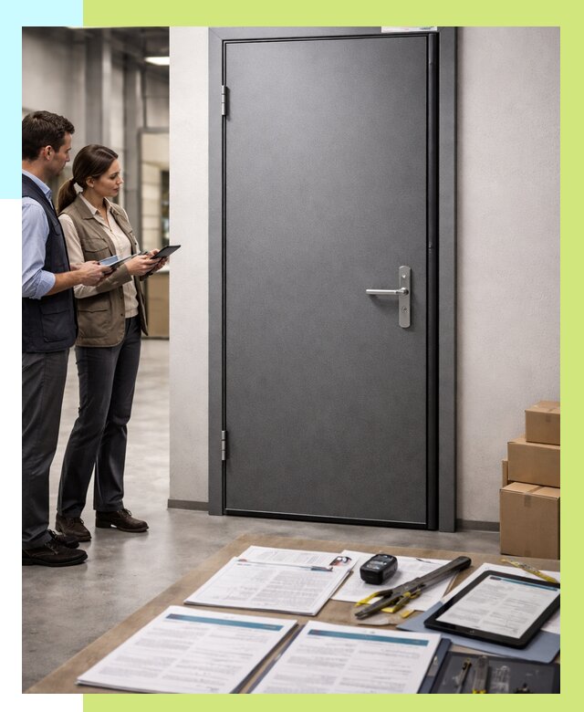 Сертификация противопожарных дверей в Шатуре от 9220 р. | Алешин-Штр