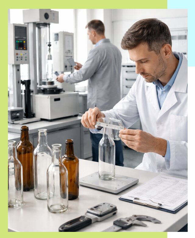 Сертификация стеклянных бутылок и сопутствующей упаковки в Шатуре