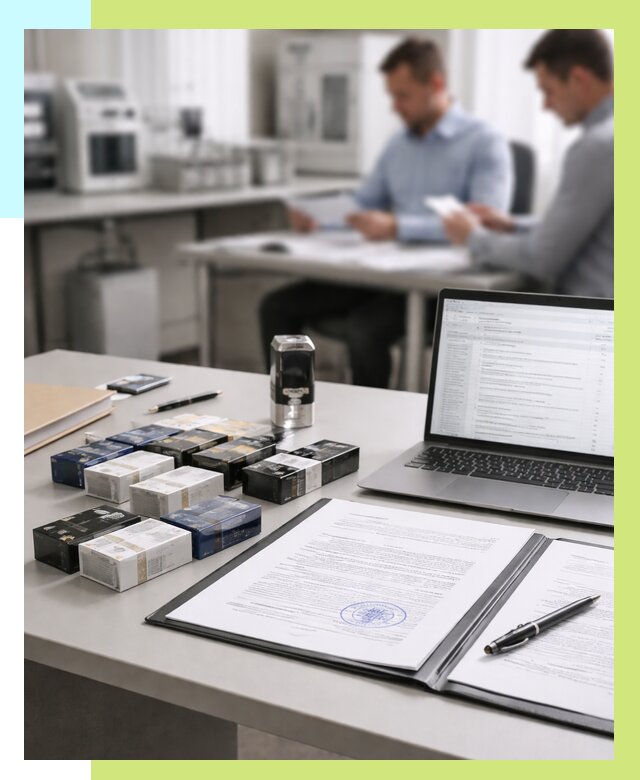 Сертификация сигарет под ключ в Шатуре от 46098 р. | Алешин-Штр