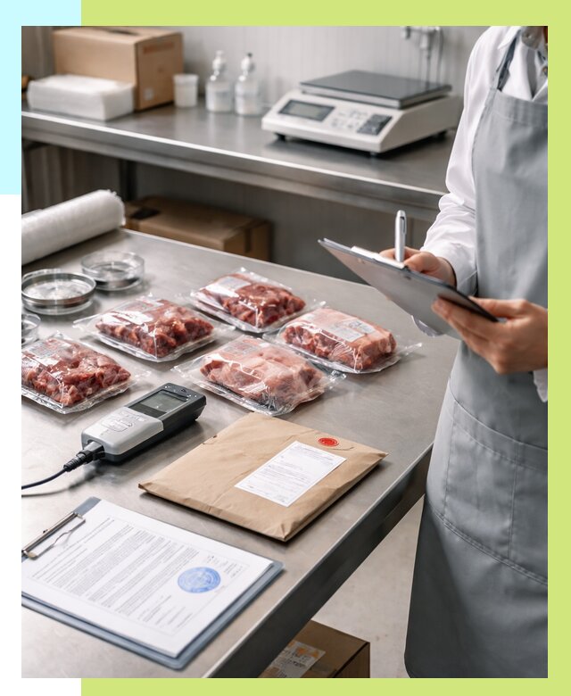 Сертификат на мясо и декларация в Шатуре от 8707 р. | Алешин-Штр
