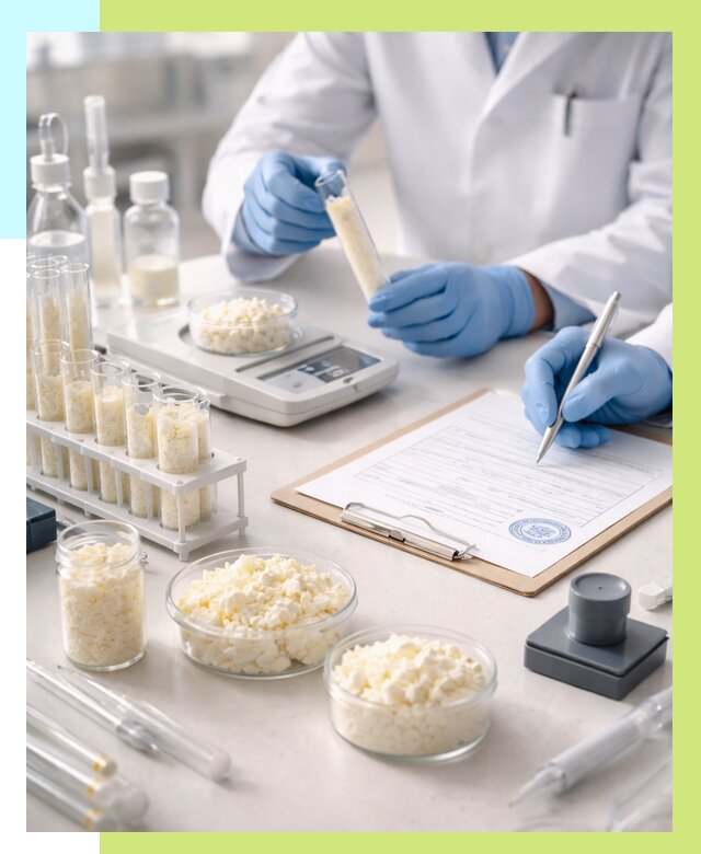 Сертификация творога в Шатуре от 12293 р. под ключ | Алешин-Штр