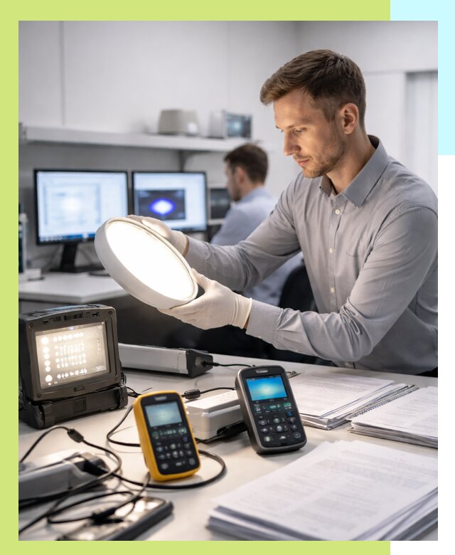 Сертификация светильников в Шатуре: испытания и оформление