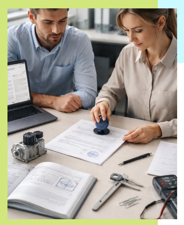 Выдача паспорта изделия и техническая экспертиза продукции в Шатуре