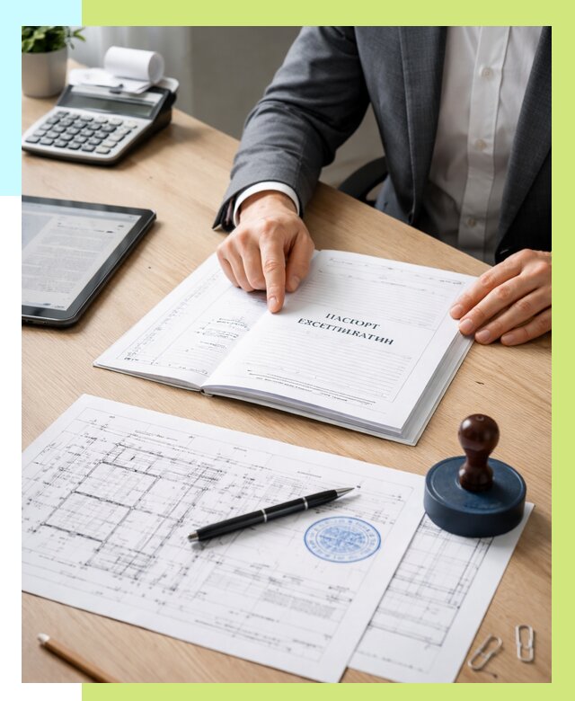 Паспорт эксплуатации в Шатуре под ключ от 4610 р. Алешин-Штр