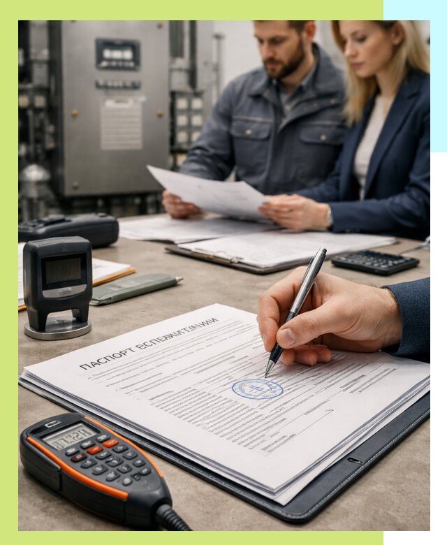 Оформление паспорта эксплуатации оборудования в Шатуре