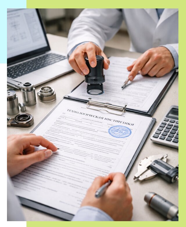 Технологическая инструкция в Шатуре от 8707 р., под ключ Алешин-Штр