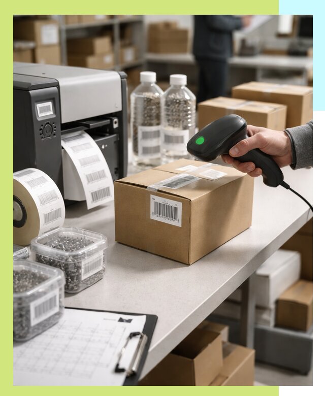 Штрихкодирование продукции и маркировка для продажи в Шатуре