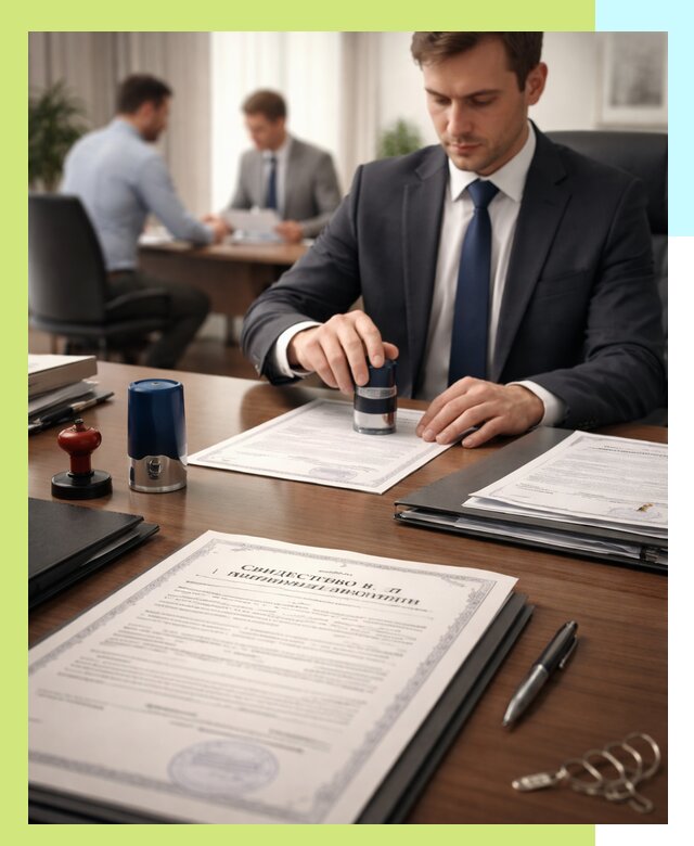 Оформление свидетельства о государственной регистрации в Шатуре