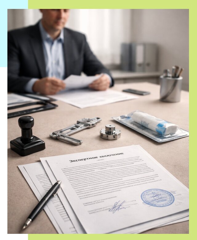 Экспертное заключение на продукцию в Шатуре от 8707 р. | Алешин-Штр