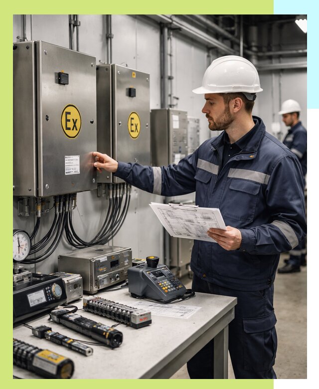 Сертификат взрывозащиты промышленного оборудования в Шатуре