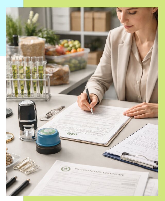 Фитосанитарный сертификат оформить в Шатуре от 4610 р. | Алешин-Штр