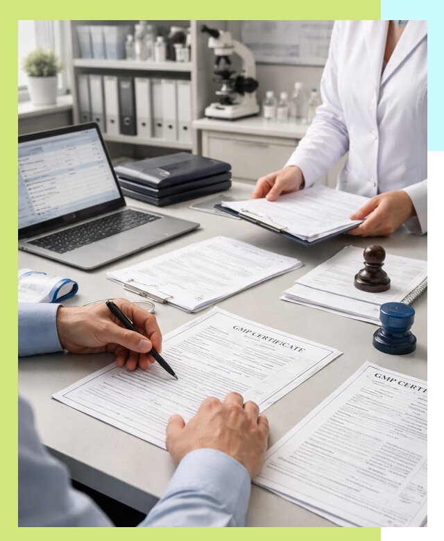 Оформление сертификата GMP в Шатуре для фармпроизводства