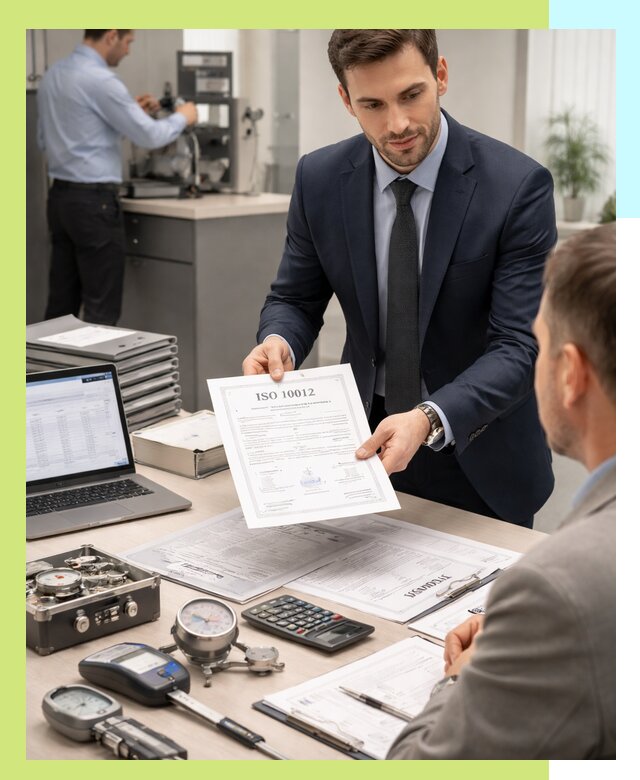 Выдача сертификата ISO 10012 по требованиям метрологии в Шатуре
