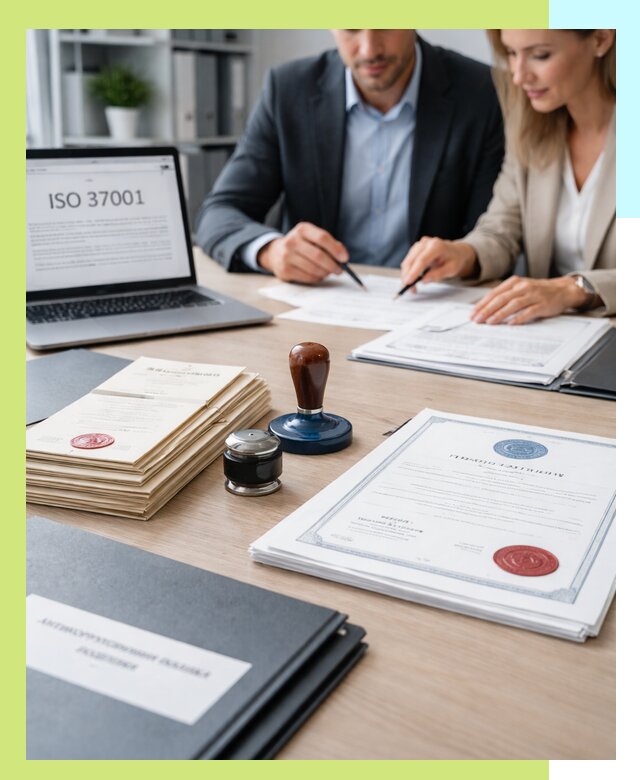 Получение сертификата ISO 37001 по системе борьбы с коррупцией в Шатуре