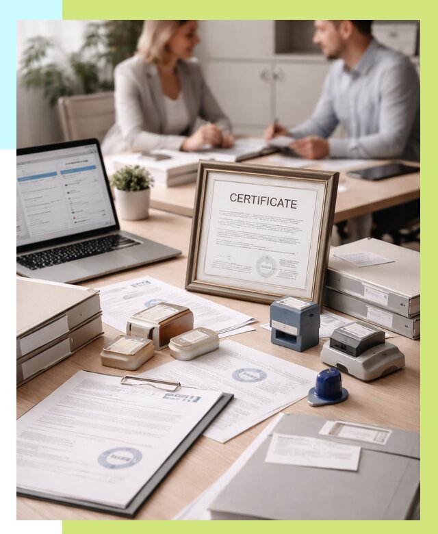 Сертификация компании в Шатуре от 46098 р. | Алешин-Штр — заказ